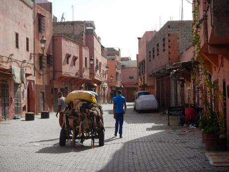 Bab Debbagh, puerta de acceso al barrio de los curtidores de Marrakech Bab Debbagh, puerta de acceso al barrio de los curtidores de Marrakech