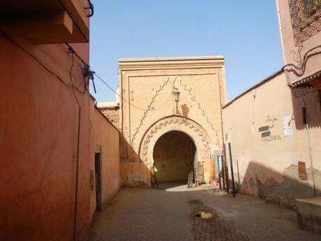 Bab Debbagh, puerta de acceso al barrio de los curtidores de Marrakech Bab Debbagh, puerta de acceso al barrio de los curtidores de Marrakech