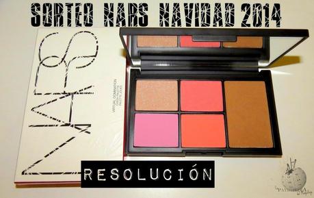 Resolución Sorteo Virtual Domination Nars Navidad 2014 Resolución Sorteo Virtual Domination Nars Navidad 2014