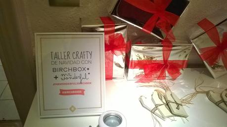 Evento navideño con Birchbox y Mr Wonderful Evento navideño con Birchbox y Mr Wonderful