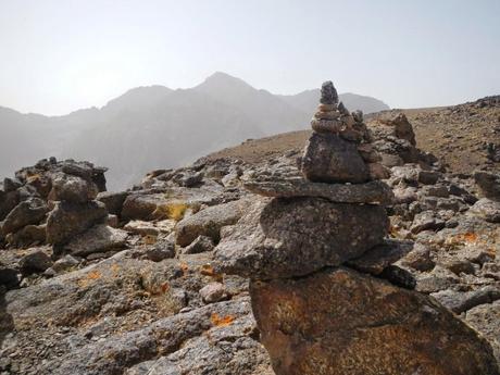 Pico de Aguelzim (3.600 m). Alto Atlas marroquí