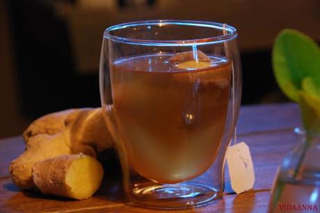 …para mantener el calor… Te jengibre1