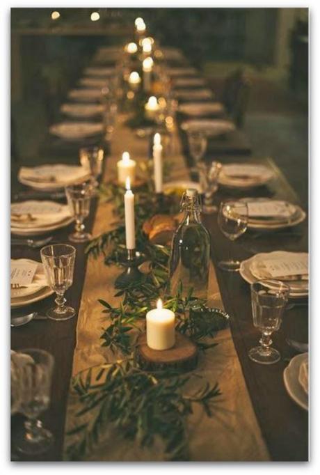 Ideas de decoración para las mesas en Navidad Ideas de decoración para las mesas en Navidad