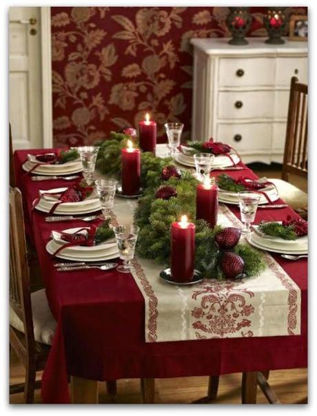 Ideas de decoración para las mesas en Navidad Ideas de decoración para las mesas en Navidad