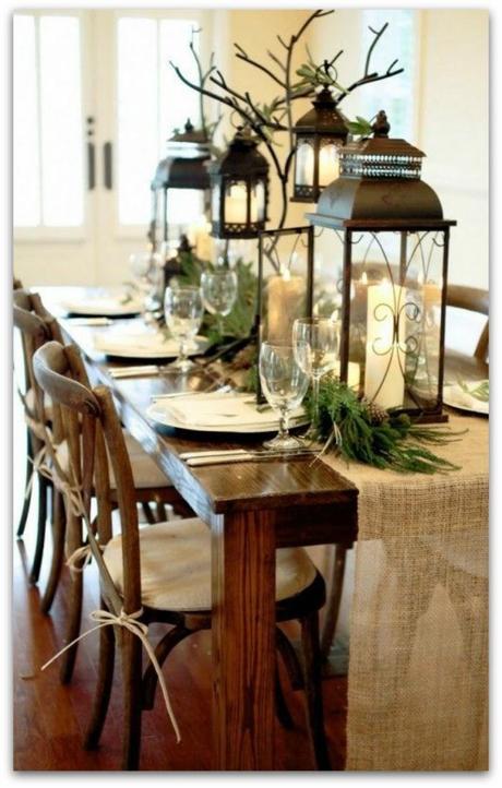 Ideas de decoración para las mesas en Navidad Ideas de decoración para las mesas en Navidad
