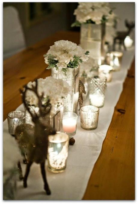 Ideas de decoración para las mesas en Navidad Ideas de decoración para las mesas en Navidad