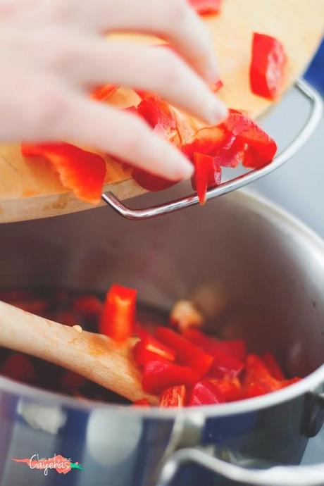 Canapés de Pimientos Caramelizados Canapés de Pimientos Caramelizados