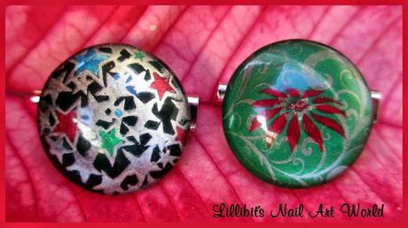 Broches navideños con esmaltes Broches navideños con esmaltes