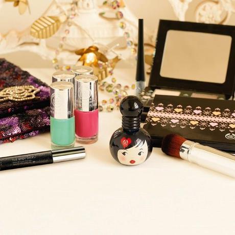 Maquillaje de Navidad en 4 pasos con The Body Shop maquillaje, invierno, the body shop