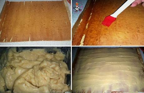 TRONCO DE NAVIDAD CON CHAMPIÑONES DE MERENGUE TRONCO DE NAVIDAD CON CHAMPIÑONES DE MERENGUE