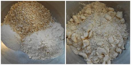 Crumble de peras y jengibre Crumble de peras y jengibre