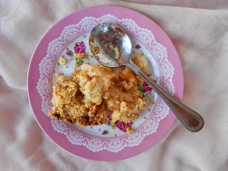 Crumble de peras y jengibre Crumble de peras y jengibre