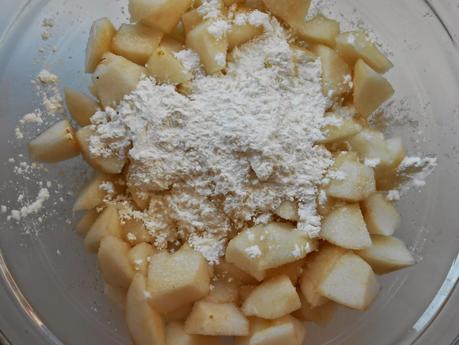 Crumble de peras y jengibre Crumble de peras y jengibre