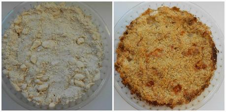 Crumble de peras y jengibre Crumble de peras y jengibre