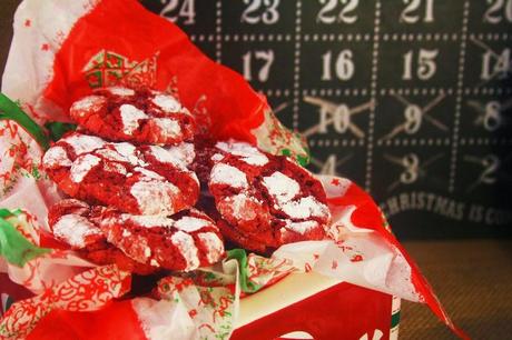 Red Velvet Crinkle Cookies Red Velvet Crinkle Cookies