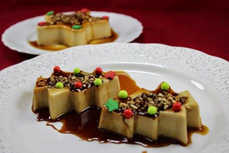 Panna cotta de turrón y queso Panna cotta de turrón y queso
