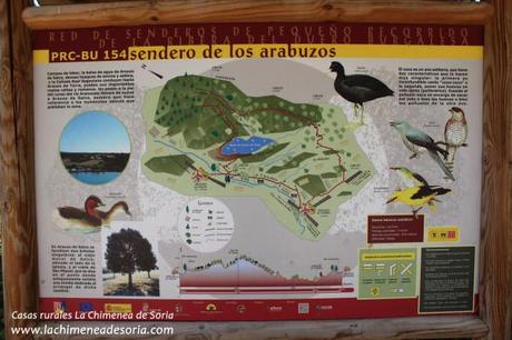 Balsa de Arauzo de Salce balsa cartel