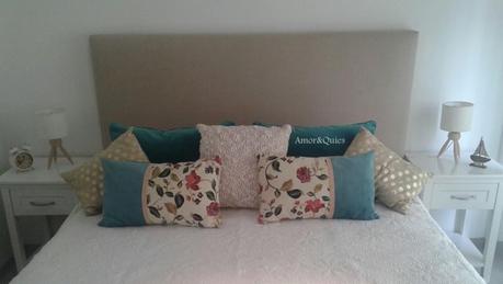 Respaldo Tapizado en Lino Respaldo Liso en Lino