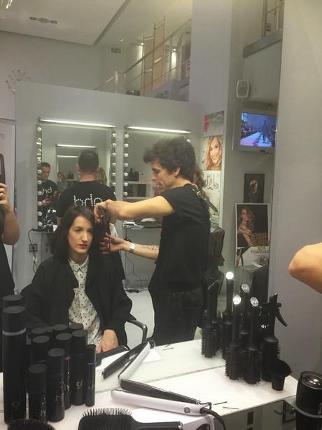 Master Class con ghd y la nueva ghd rose gold ghd, master class