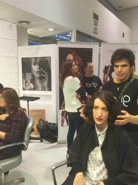 Master Class con ghd y la nueva ghd rose gold ghd, master class