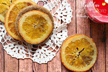 galletas de jengibre, vainilla y naranja galletas de jengibre, vainilla y naranja