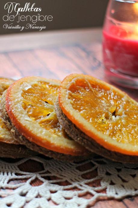 galletas de jengibre, vainilla y naranja galletas de jengibre, vainilla y naranja