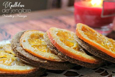 galletas de jengibre, vainilla y naranja galletas de jengibre, vainilla y naranja