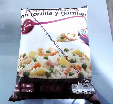 Arroz tres delicias con marisco, Hacendado Arroz tres delicias con marisco, Hacendado