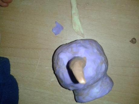 Títeres caseros con papel encolado Títeres caseros con papel encolado