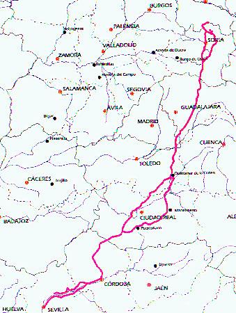 Cañada Real Soriana Oriental a su paso por Toledo Cañada Real Soriana Oriental a su paso por Toledo