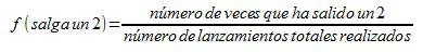 Probabilidad empezando desde cero. Capítulo 1: Comencemos… frecuencia_relativa_2