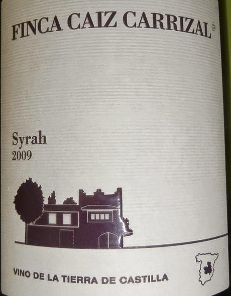 Tinto Syrah Crianza 2009, de Dehesa del Carrizal. Tinto Syrah Crianza 2009, de Dehesa del Carrizal.