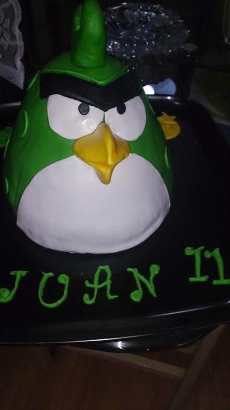 TARTA ANGRY BIRD PARA JUAN TARTA ANGRY BIRD PARA JUAN