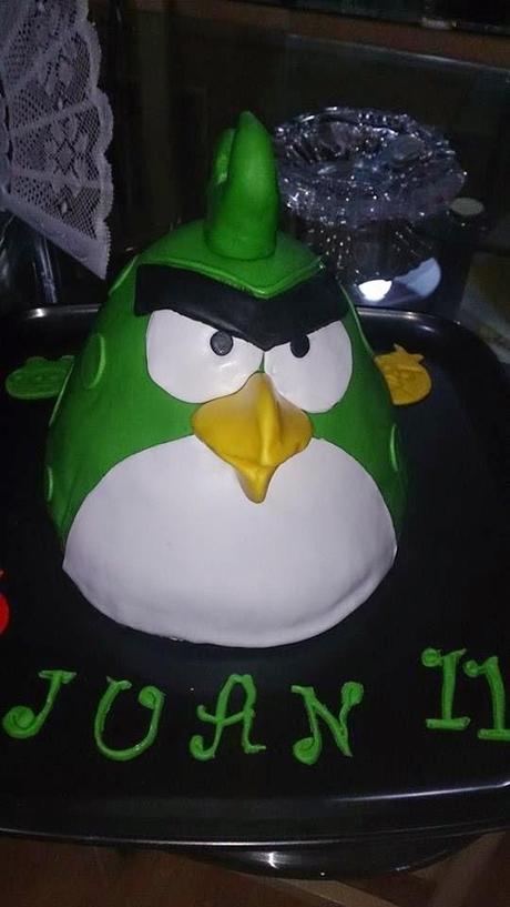 TARTA ANGRY BIRD PARA JUAN TARTA ANGRY BIRD PARA JUAN
