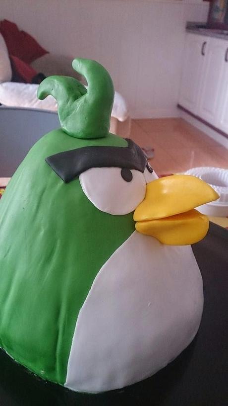 TARTA ANGRY BIRD PARA JUAN TARTA ANGRY BIRD PARA JUAN