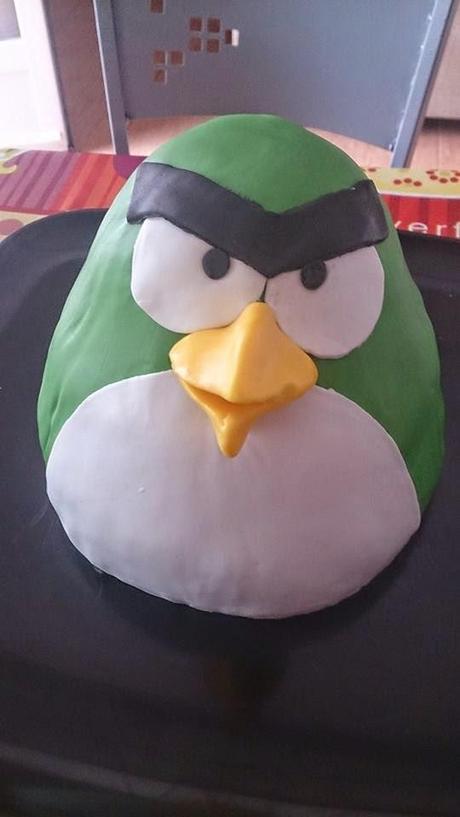 TARTA ANGRY BIRD PARA JUAN TARTA ANGRY BIRD PARA JUAN