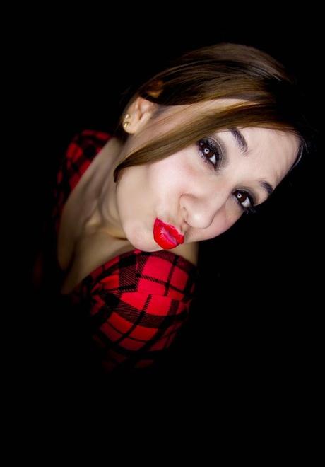 Beso labios rojos Beso labios rojos