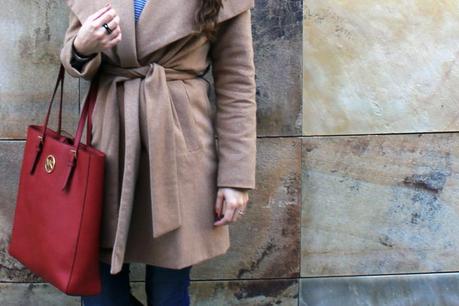 Camel coat and Michael Kors tote bag Image and video hosting by TinyPic