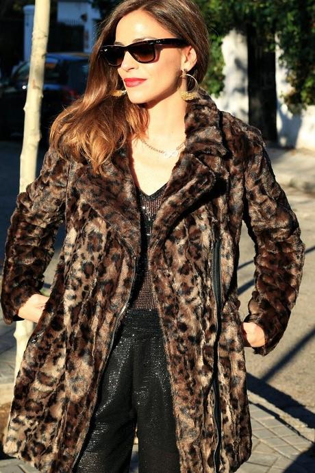 abrigo leopardo abrigo leopardo