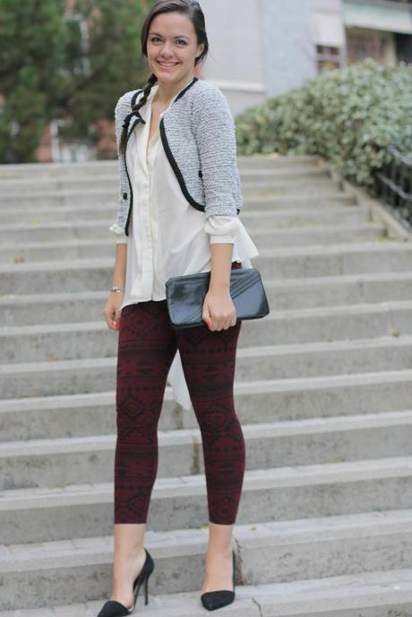 Oxblood Leggings