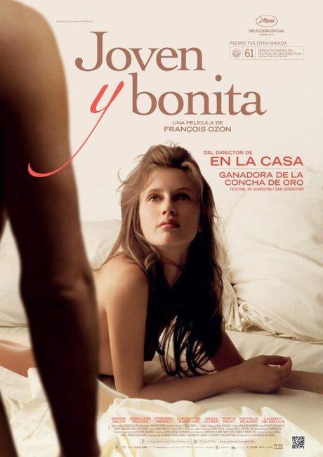 Afiche de “Joven y Bella”. Estreno en cines de Argentina, 8 de enero de 2015