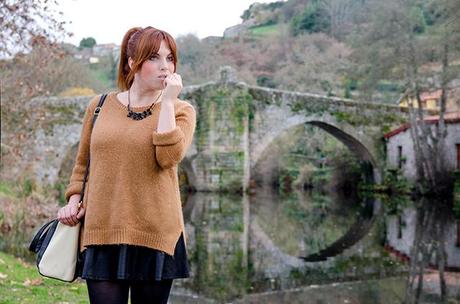 oversize-sweater Look casual chic