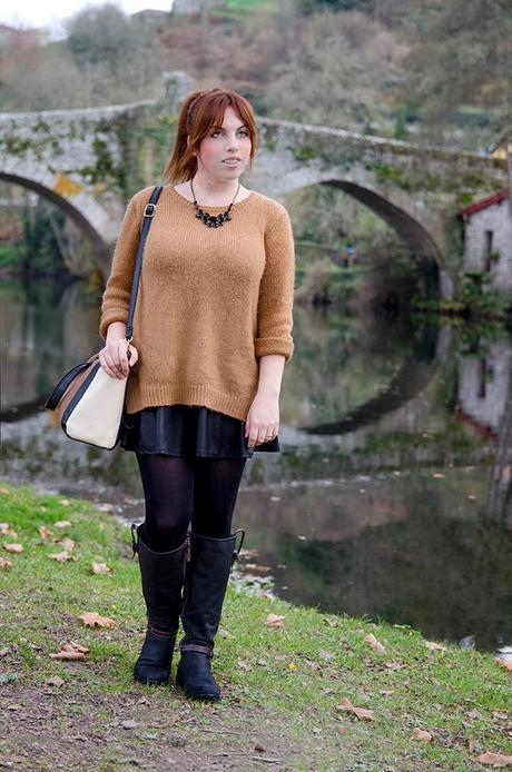 oversize-sweater Look casual chic