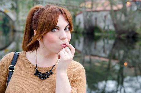 oversize-sweater Look casual chic