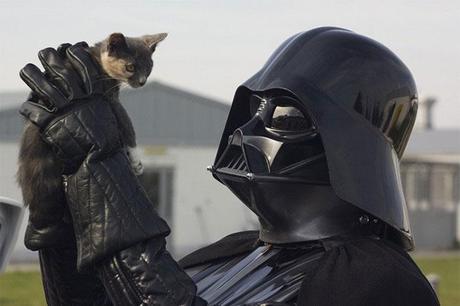 FOTOS: Darth Vader un día normal