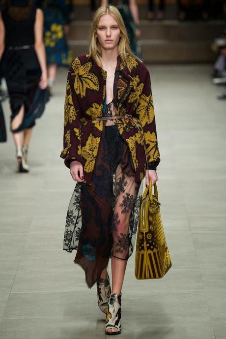 Folk en tu estilo, folk en tu decoración Colección Burberry Prorsum otoño-invierno 2014-2015
