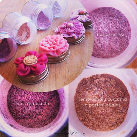 DIY Crea todos tus productos de maquillaje natural Coloretes