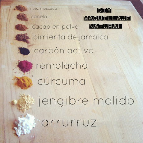 DIY Crea todos tus productos de maquillaje natural Maquillaje con ingredientes naturales