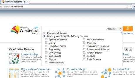 10 buscadores académicos que debes saber que existen. Microsoft-Academic-Search