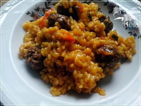 Arroz con albondigas Arroz con albondigas